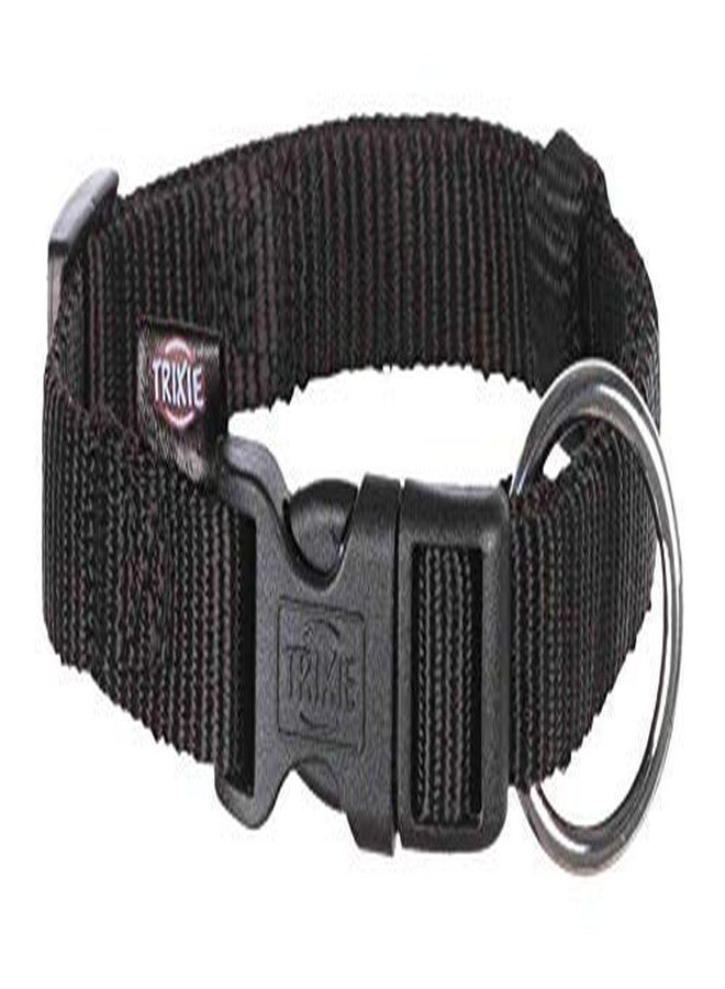 Trixie Classic Collar is an Essential Accessory for Dog Owners who Value Both Style and functionality. These Collars are Designed to Provide Comfort, Durability, S-M Pack of 2 (Black) - Image 2